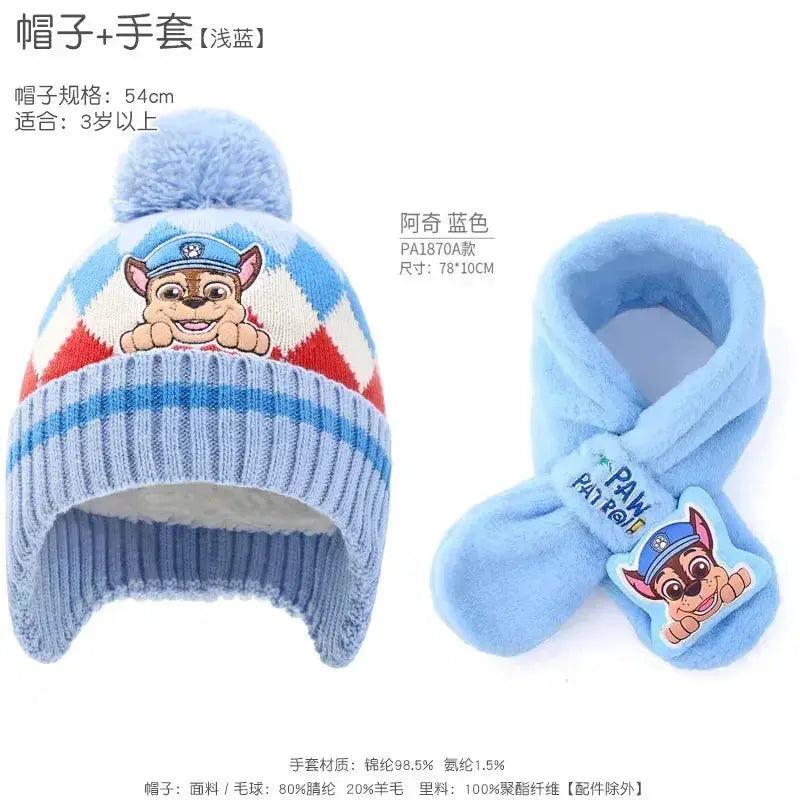  Paw Patrol Kids Winter Hat Glove Scarf Set Skye Cozy -  ToylandEU™