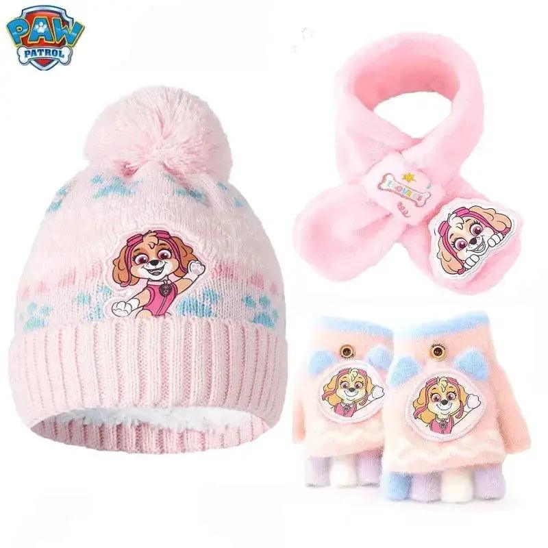  Paw Patrol Kids Winter Hat Glove Scarf Set Skye Cozy -  ToylandEU™