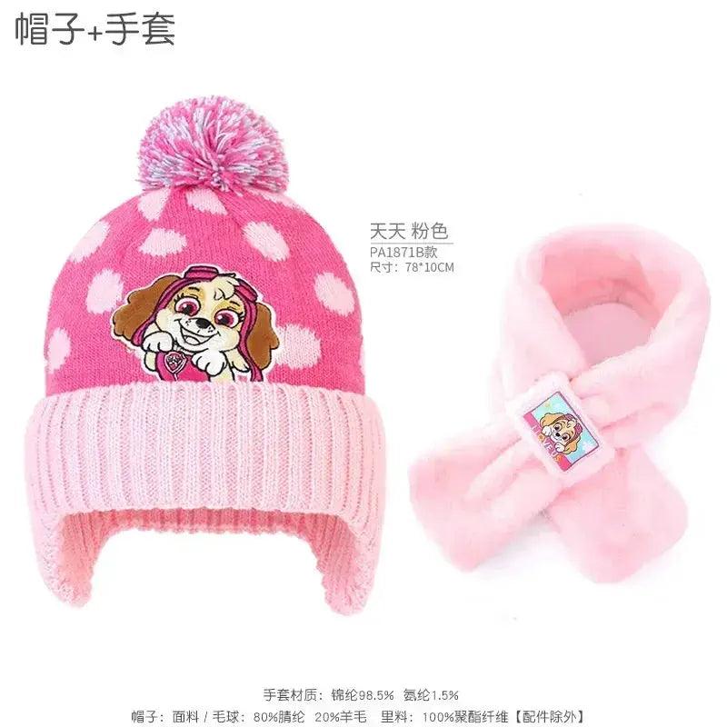  Paw Patrol Kids Winter Hat Glove Scarf Set Skye Cozy -  ToylandEU™