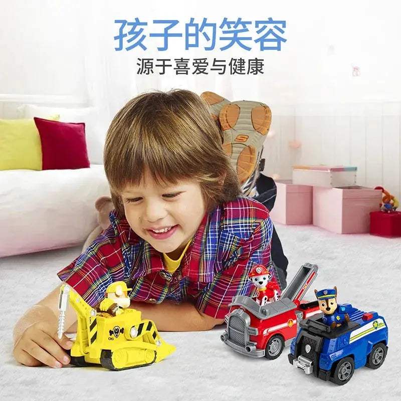 Paw Patrol Vehicle Set With Collectible Figures For Kids - ToylandEU