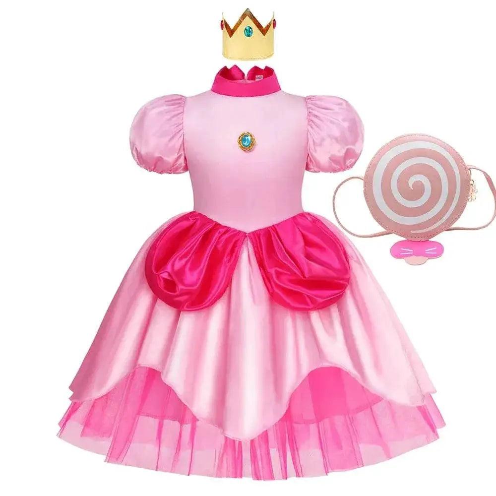  Peach Princess Girls Costume - Perfect for Halloween & Costume Fun -  ToylandEU™