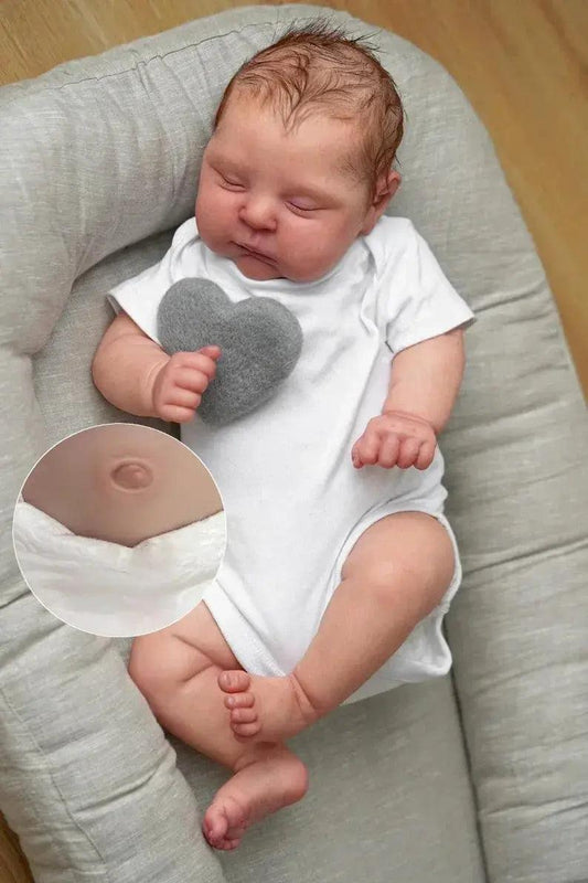  Peaches Reborn Baby Doll 50cm Rooted Hair Soft Touch -  ToylandEU™