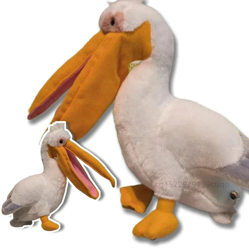 Pelican Plush Toy 35cm Super Soft Bird Companion Gift - ToylandEU