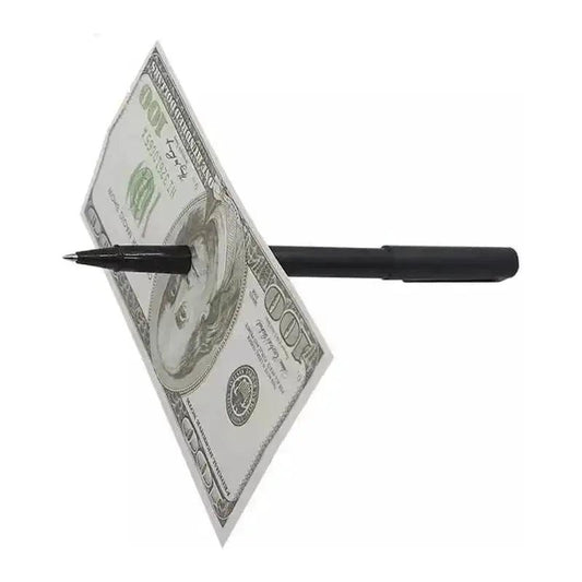  Pen Through Dollar Magic Trick Prop Beginner Kit Easy -  ToylandEU™