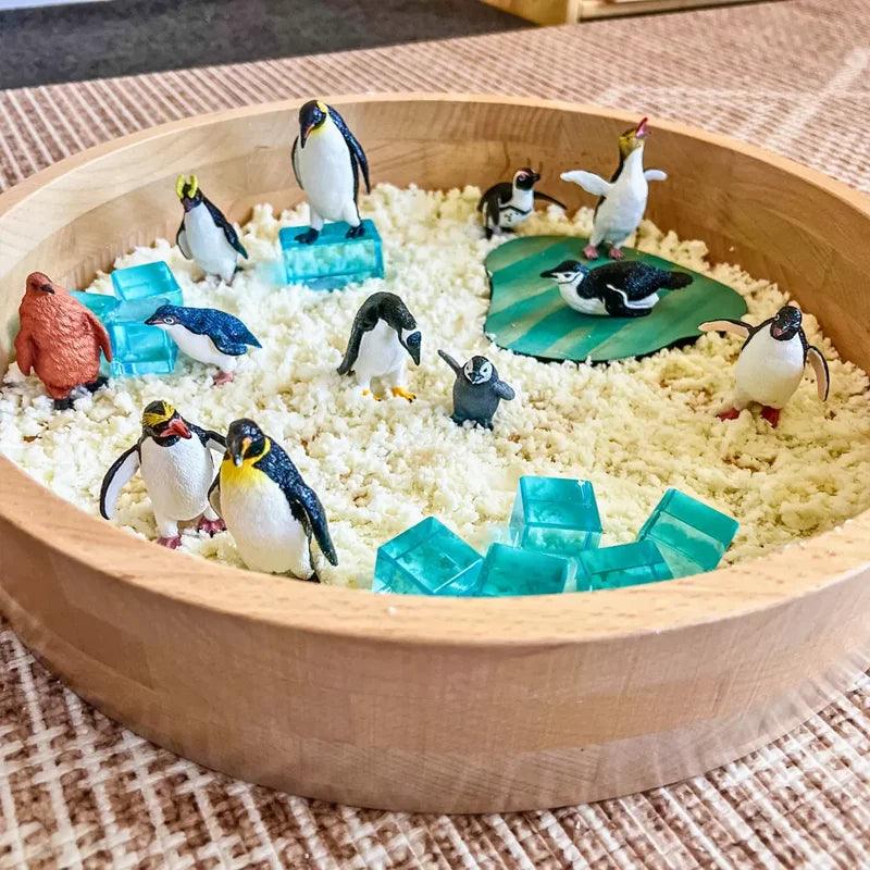  Penguin Figurines Set | PVC Mini Size | Toylandeu™ 