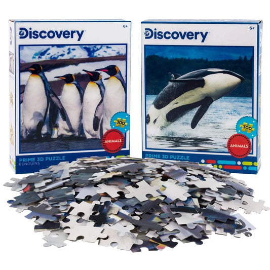  Penguins And Orca 3D Lenticular Jigsaw Puzzles Set 2 -  ToylandEU™