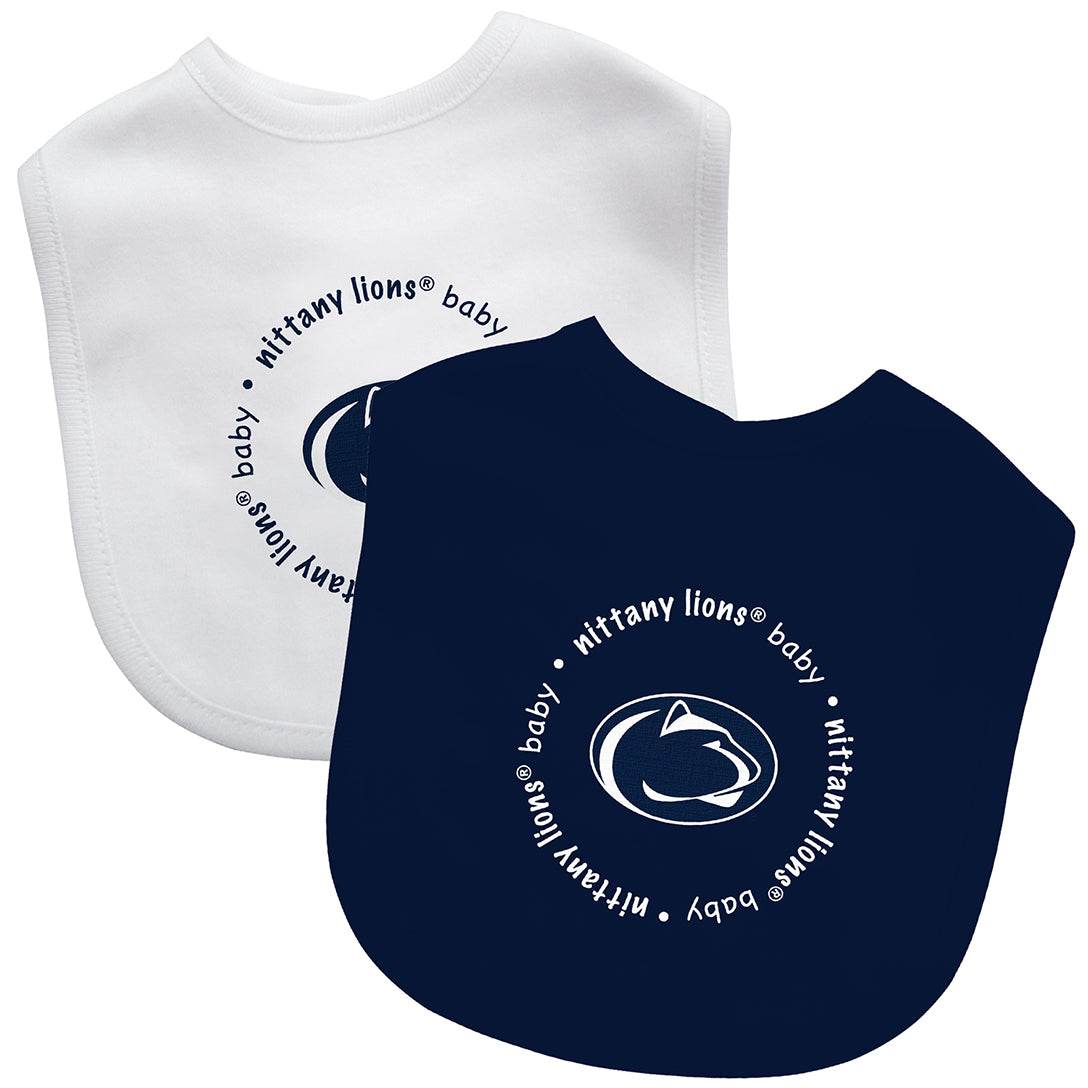 Penn State Nittany Lions Baby Bibs 2 Pack Embroidered Logo - ToylandEU