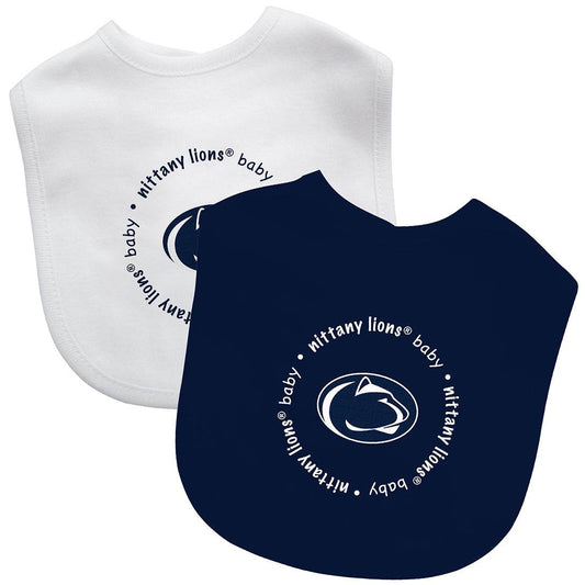 Penn State Nittany Lions Baby Bibs 2 Pack Embroidered Logo - ToylandEU