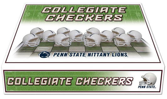 Penn State Nittany Lions Checker Set With 24 Helmet Pieces - ToylandEU