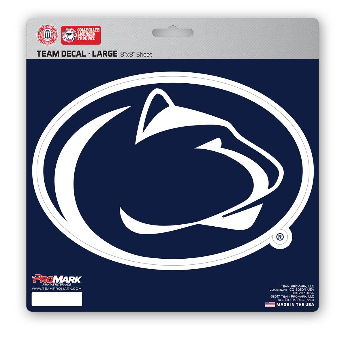 Penn State Nittany Lions Decal 8x8 Die Cut Special Order - ToylandEU