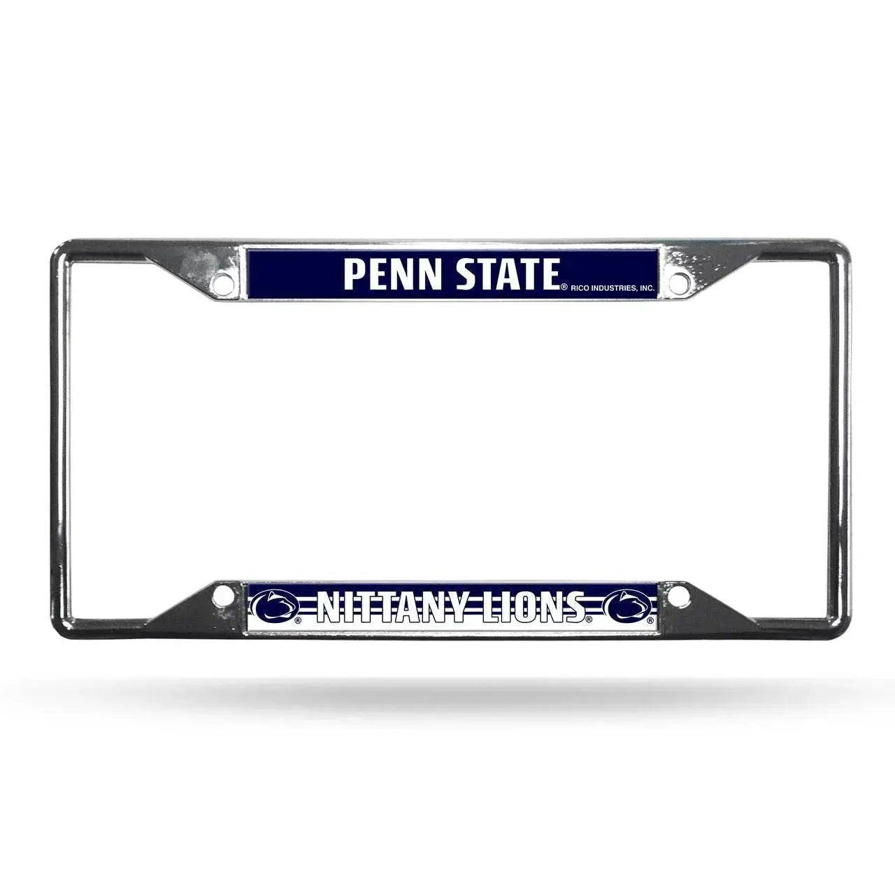  Penn State Nittany Lions License Plate Frame Chrome EZ View -  ToylandEU™