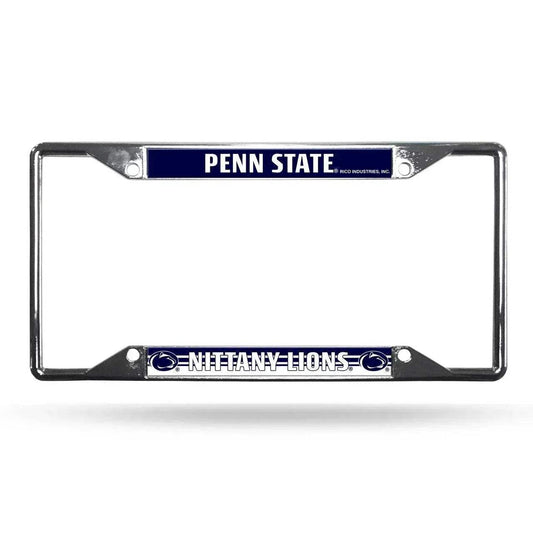  Penn State Nittany Lions License Plate Frame Chrome EZ View -  ToylandEU™