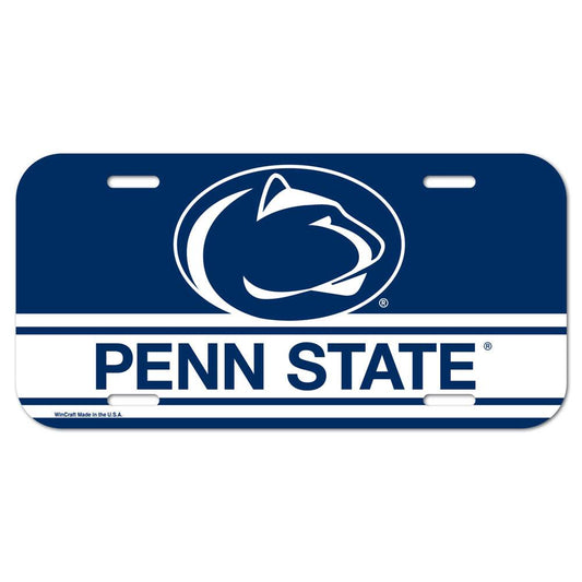 Penn State Nittany Lions License Plate Made in USA Wincraft - ToylandEU