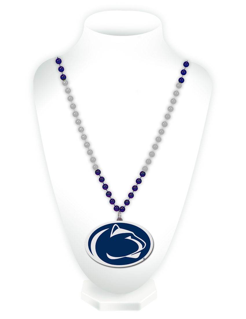 Penn State Nittany Lions Mardi Gras Beads with Medallion - ToylandEU