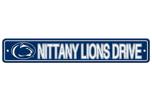 Penn State Nittany Lions Plastic Street Sign 4x24 Inches - ToylandEU