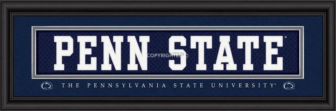  Penn State Nittany Lions Stitched Slogan Print Framed -  ToylandEU™