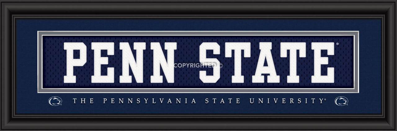 Penn State Nittany Lions Stitched Slogan Print Framed - ToylandEU