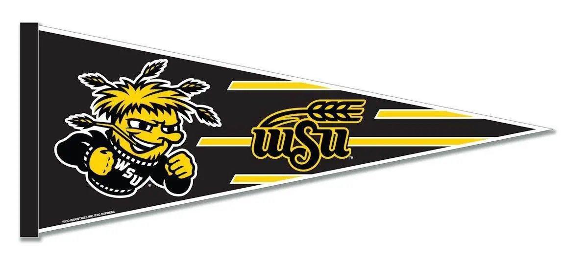  Wichita State Shockers Pennant 12x30 Carded Rico Official -  ToylandEU™