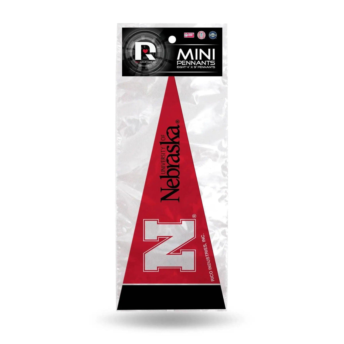  Nebraska Cornhuskers Mini Pennant Set Eight Pieces -  ToylandEU™