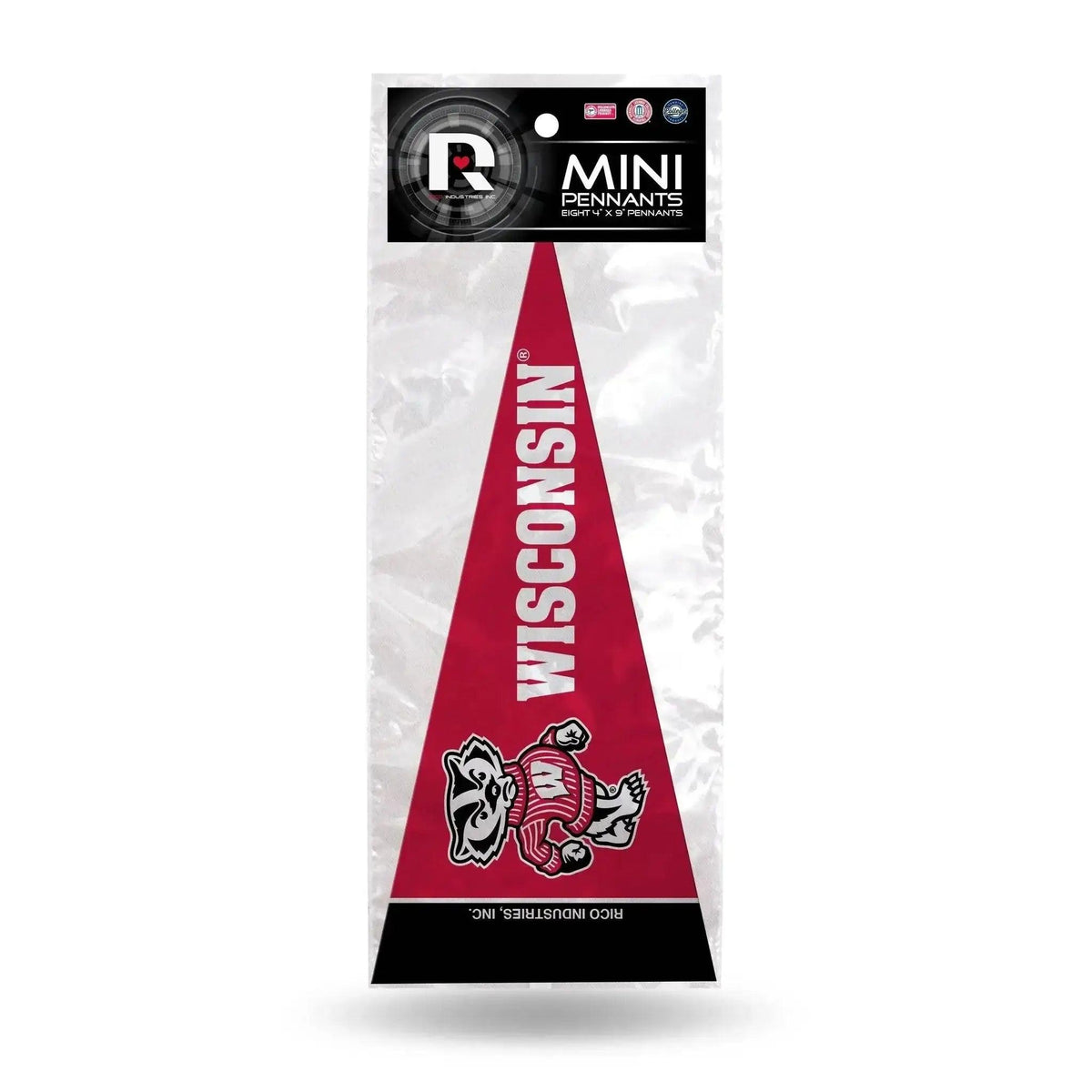  Wisconsin Badgers Pennant Set Mini 8 Piece -  ToylandEU™