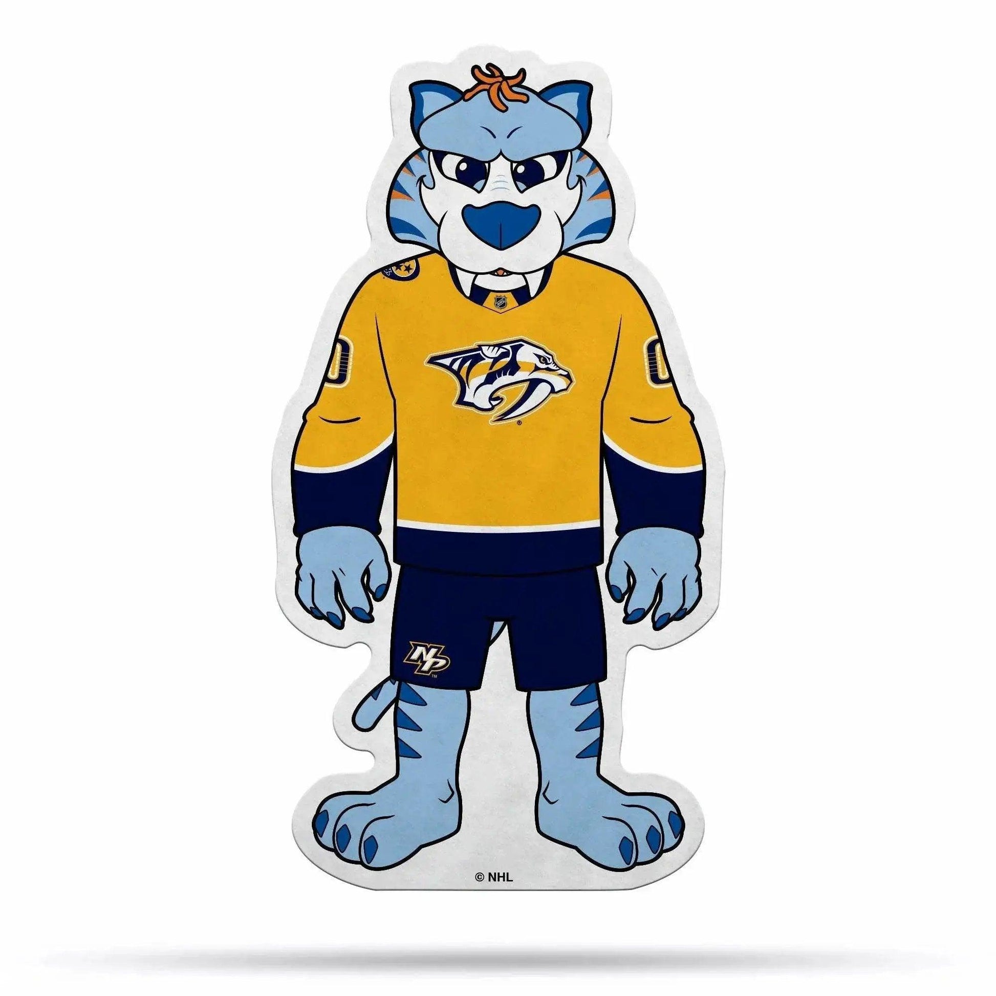  Nashville Predators Pennant Shape Cut Mascot Felt Decor -  ToylandEU™