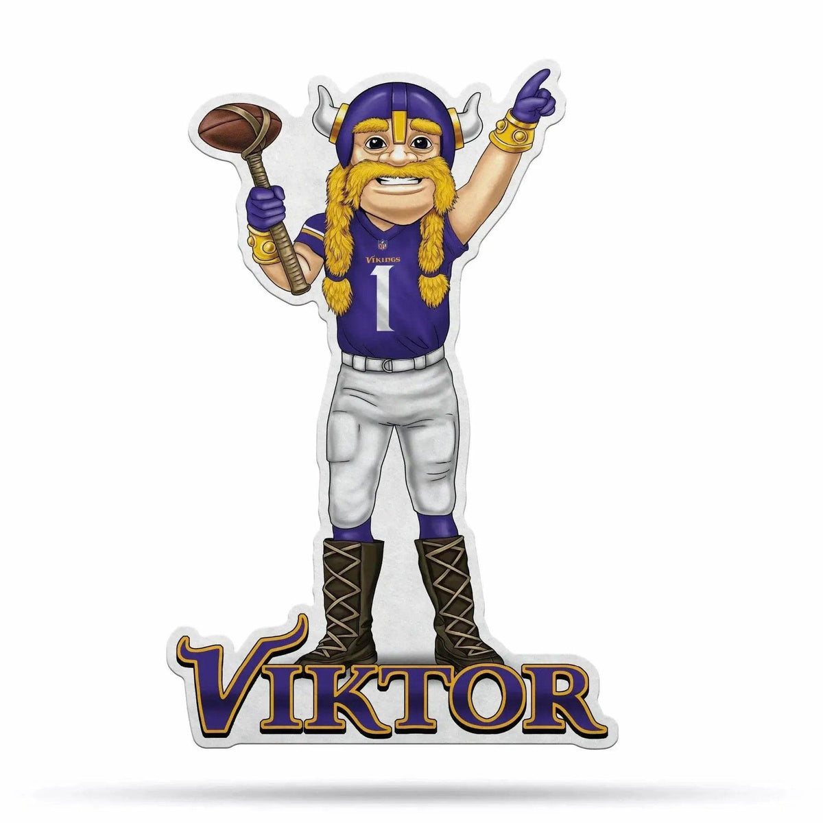  Minnesota Vikings Pennant Shape Cut Mascot Felt Design Gift -  ToylandEU™