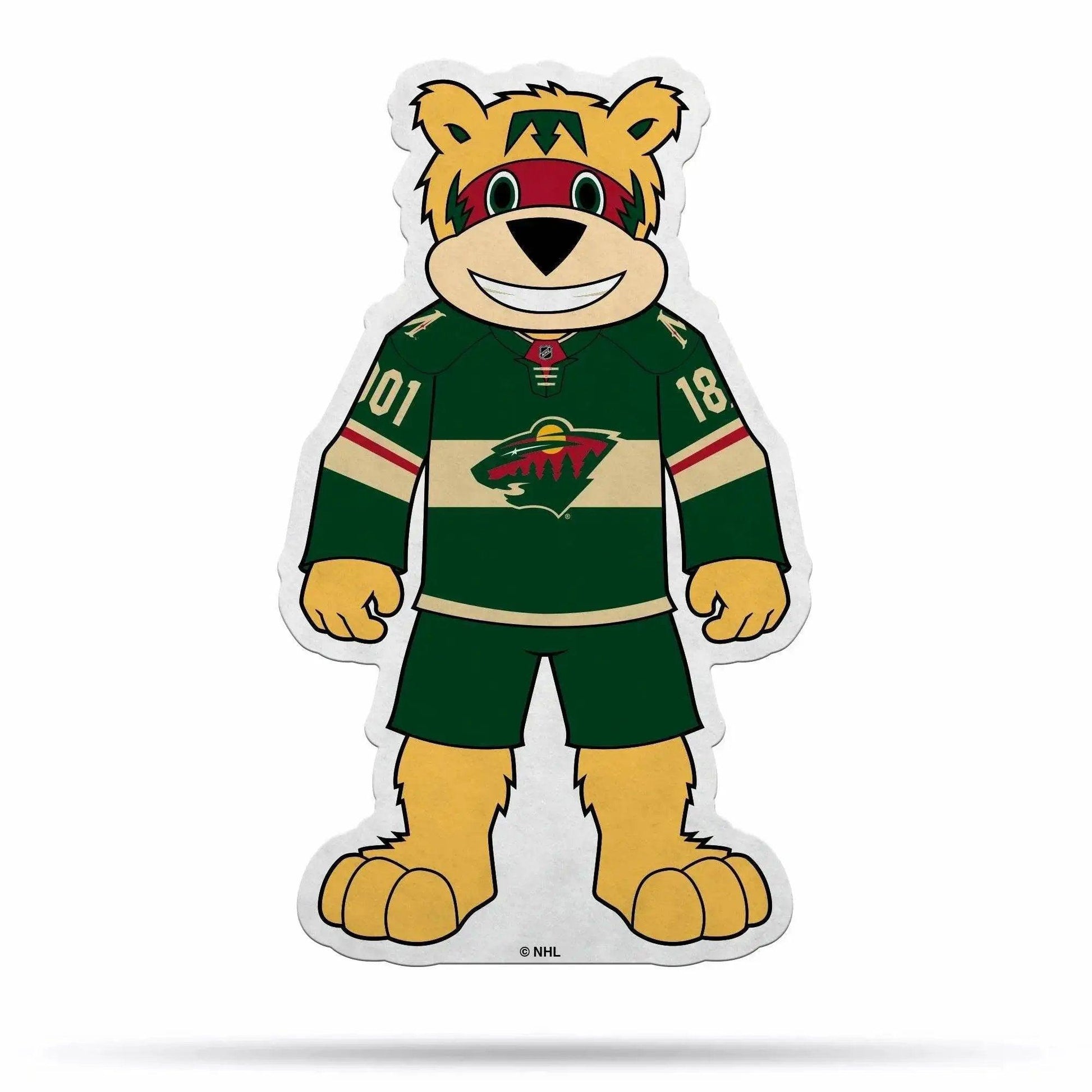  Minnesota Wild Pennant Shape Cut Mascot Design Felt Pennant -  ToylandEU™