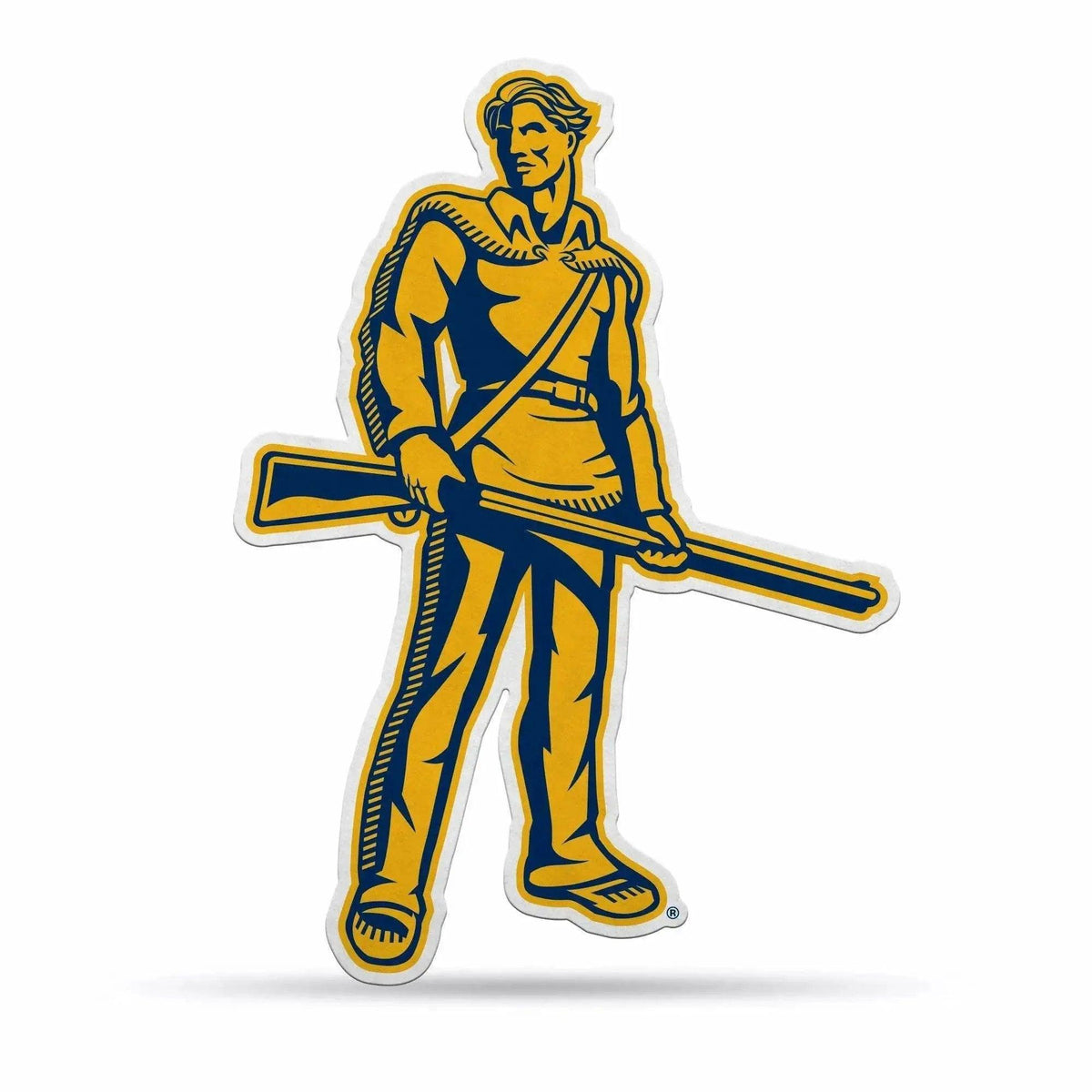  West Virginia Mountaineers Pennant Shape Cut Mascot Design -  ToylandEU™