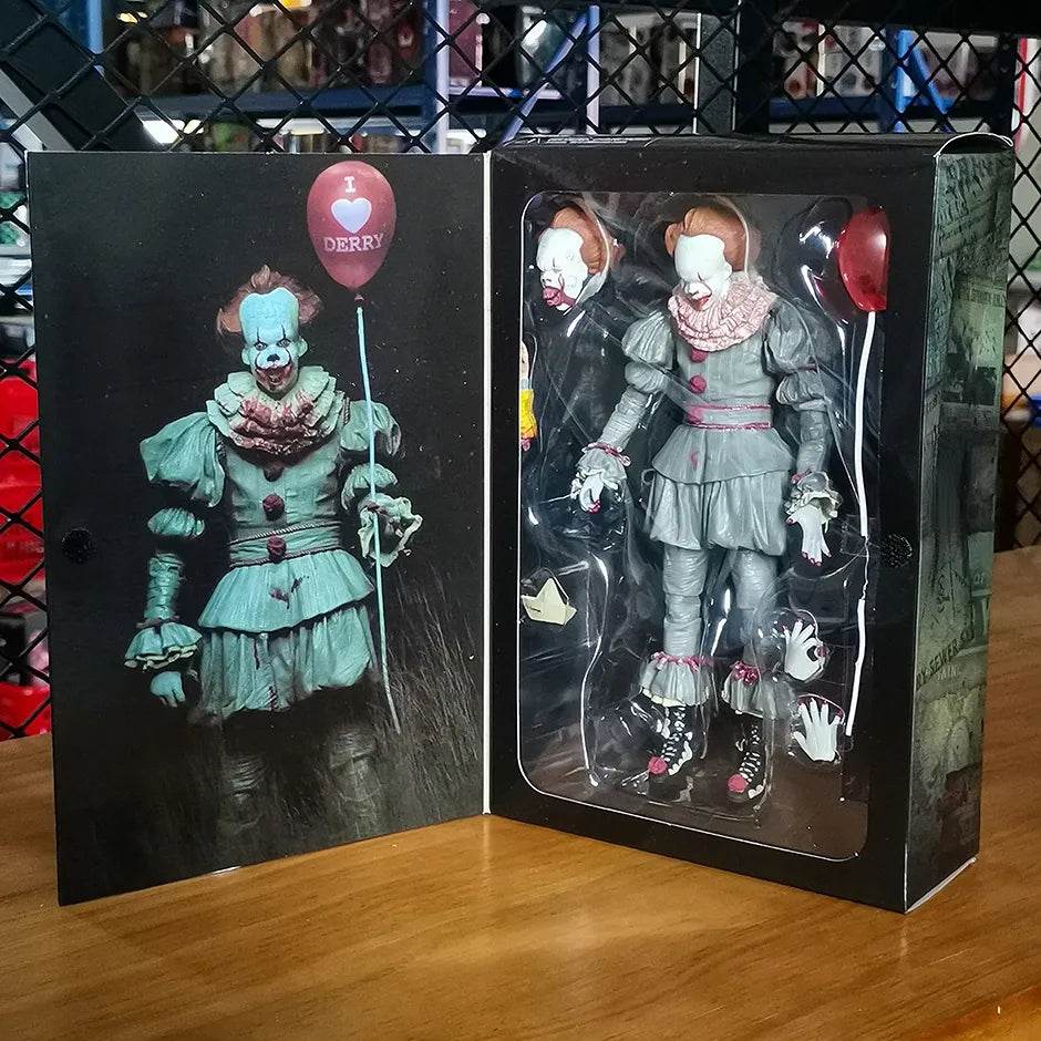 Pennywise Horror Action Figure - 20cm NECA Collectible Toy for Fans - ToylandEU