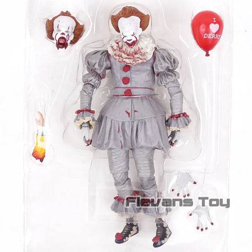 Pennywise Horror Action Figure - 20cm NECA Collectible Toy for Fans - ToylandEU