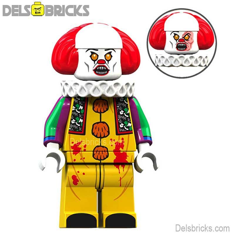 Pennywise It Lego Minifigure Custom Horror Collectible For Fans - ToylandEU