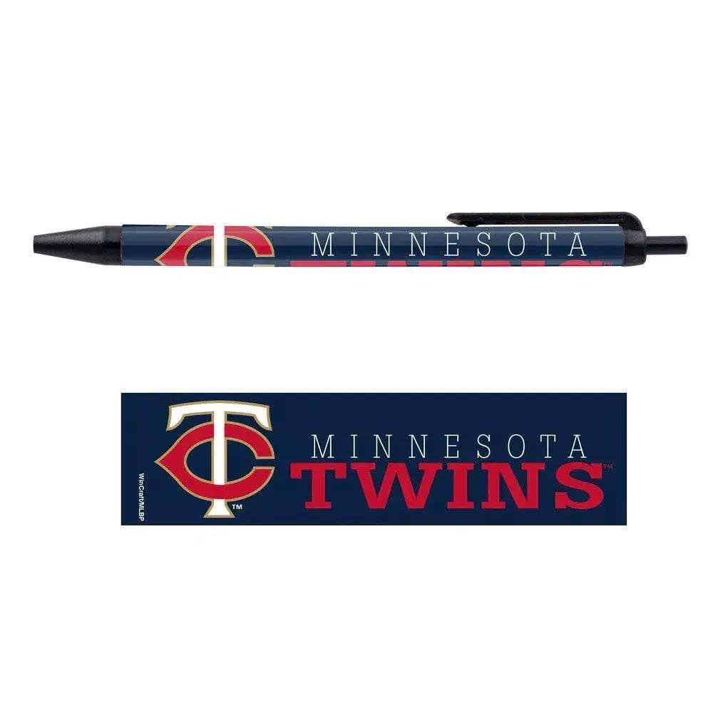  Minnesota Twins Pens 5 Pack Black Ink For Office Wincraft -  ToylandEU™