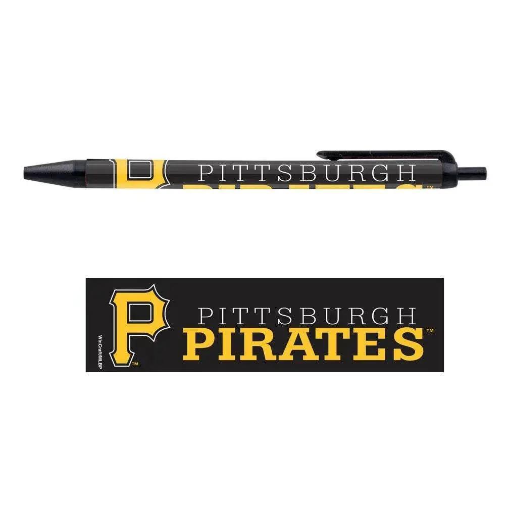  Pittsburgh Pirates Pens 5 Pack Black Ink Wincraft Premium -  ToylandEU™