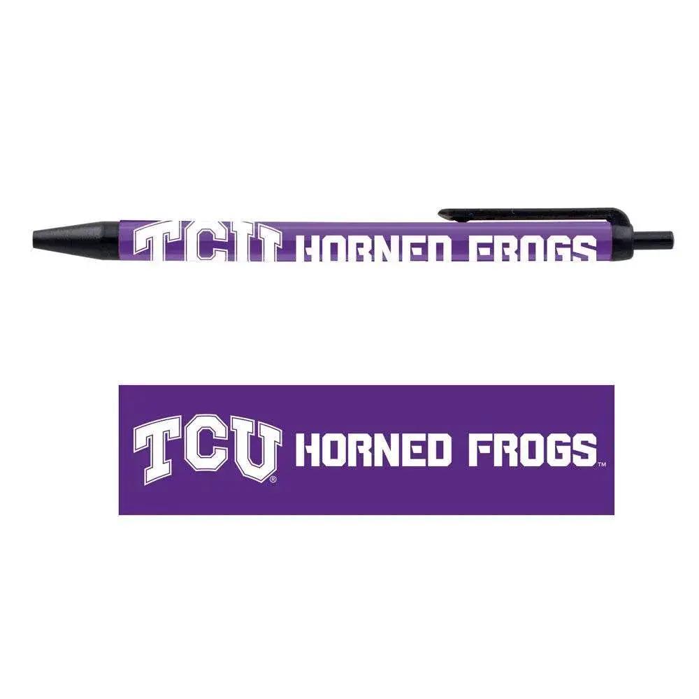  TCU Horned Frogs Pens 5 Pack Black Ink Wincraft Team Gear -  ToylandEU™