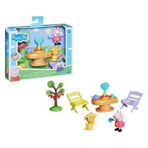 Peppa Pig Tea Time Playset With Mini Cupcake Peppa Figure - ToylandEU