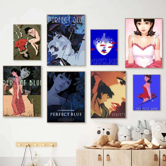  Perfect Blue Anime Poster Wall Art Premium PP Paper 