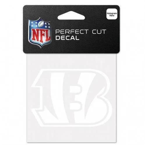 Cincinnati Bengals 4x4 Decal Perfect Cut White Sticker -  ToylandEU™