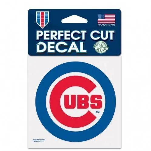  Chicago Cubs 4x4 Perfect Cut Color Vinyl Decal Outdoor Use -  ToylandEU™