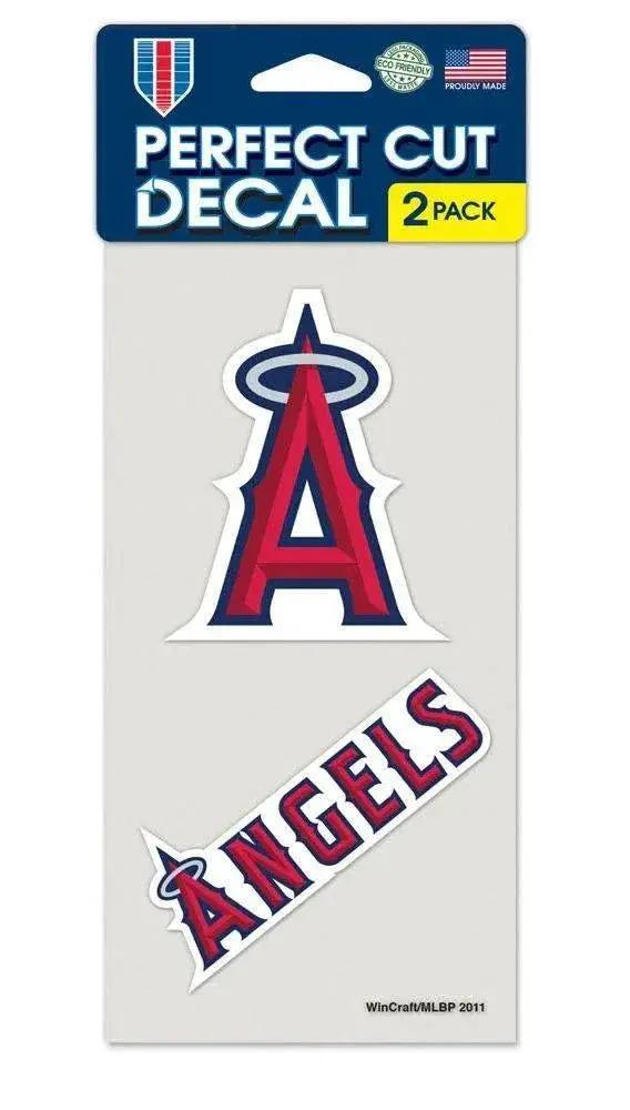  Los Angeles Angels 4x4 Decals Set of 2 Perfect Cut Deluxe -  ToylandEU™
