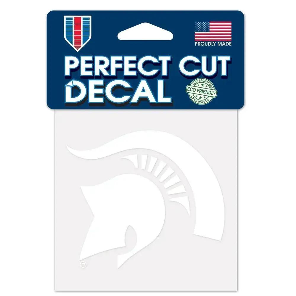  Michigan State Spartans White Decal 4x4 Perfect Cut -  ToylandEU™