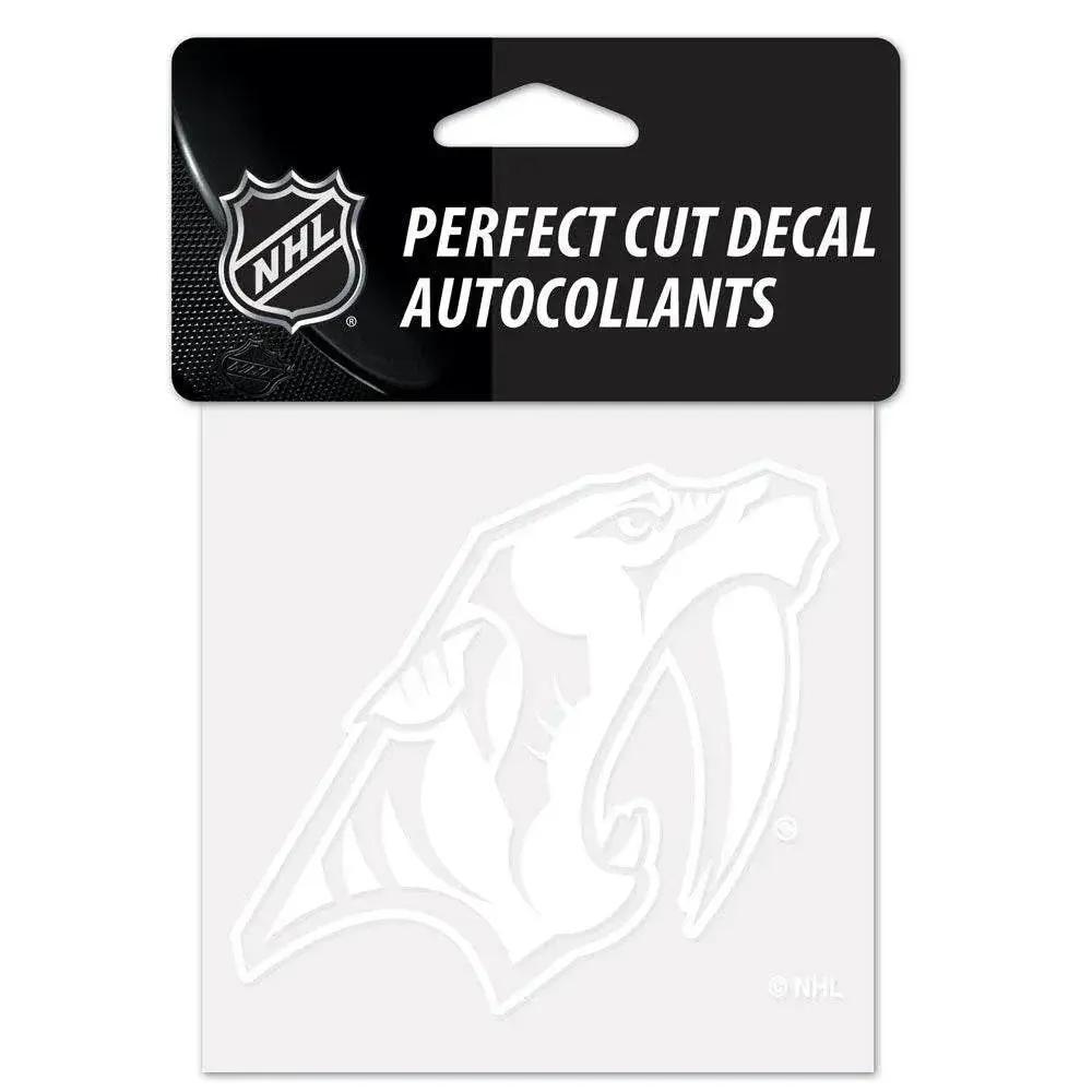  Nashville Predators Decal 4x4 Perfect Cut White Sticker -  ToylandEU™