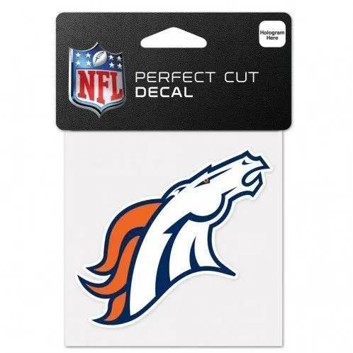  Denver Broncos Decal 4x4 Perfect Cut Color Outdoor Vinyl -  ToylandEU™