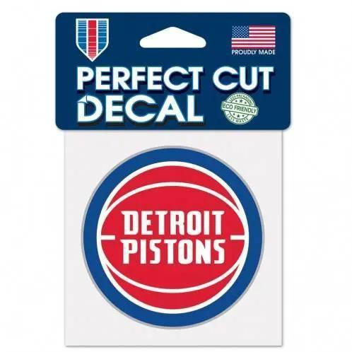  Detroit Pistons 4x4 Perfect Cut Color Decal Outdoor Vinyl -  ToylandEU™