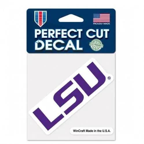  LSU Tigers 4x4 Perfect Cut Color Decal Outdoor Vinyl -  ToylandEU™
