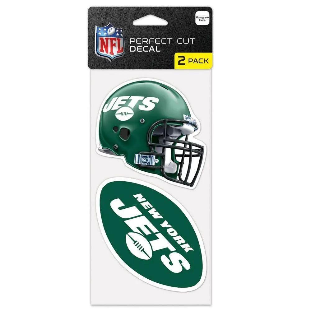  New York Jets 4x4 Vinyl Decal Set of 2 Perfect Cut Decals -  ToylandEU™