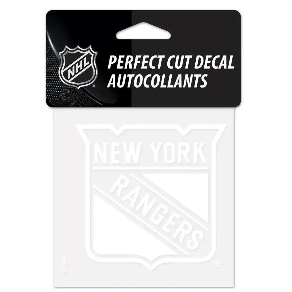  New York Rangers White 4x4 Decal Perfect Cut Vinyl Premium -  ToylandEU™