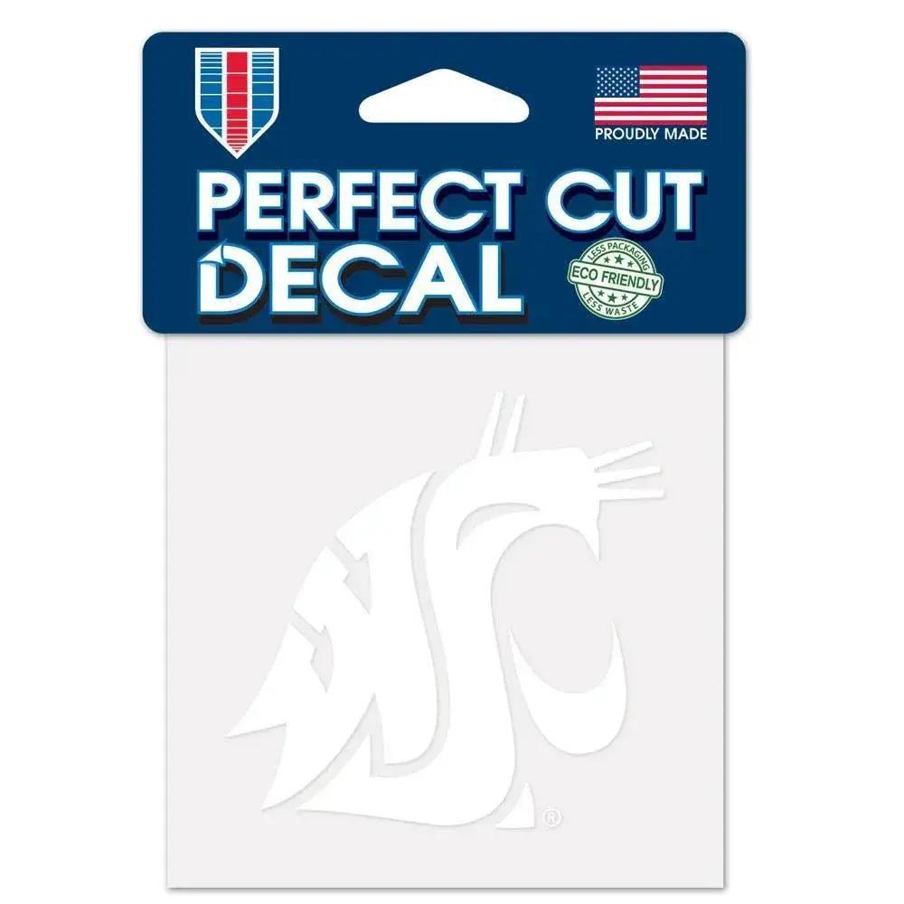  Washington State Cougars White 4x4 Decal Perfect Cut -  ToylandEU™
