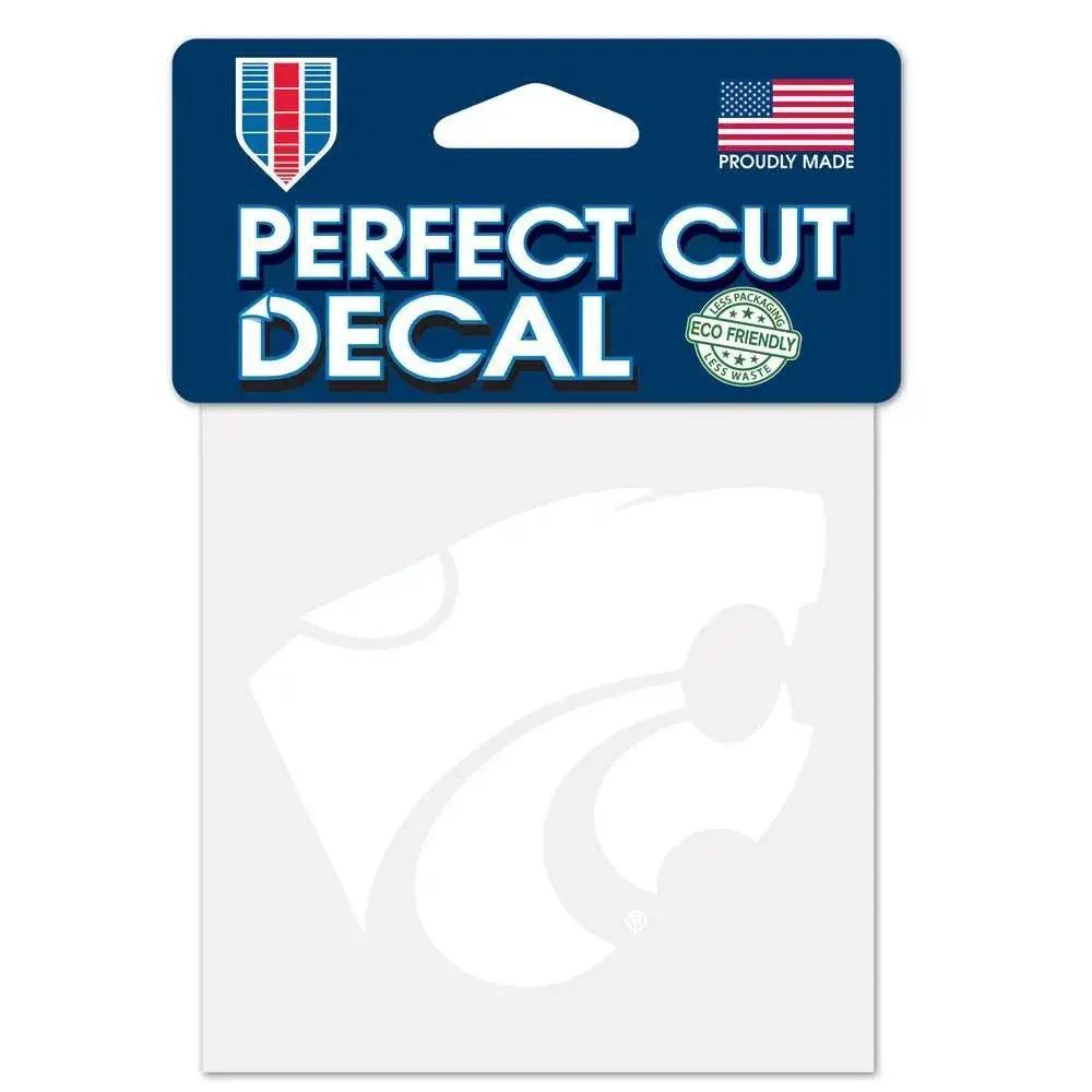  Kansas State Wildcats 4x4 Decal Perfect Cut White Vinyl -  ToylandEU™