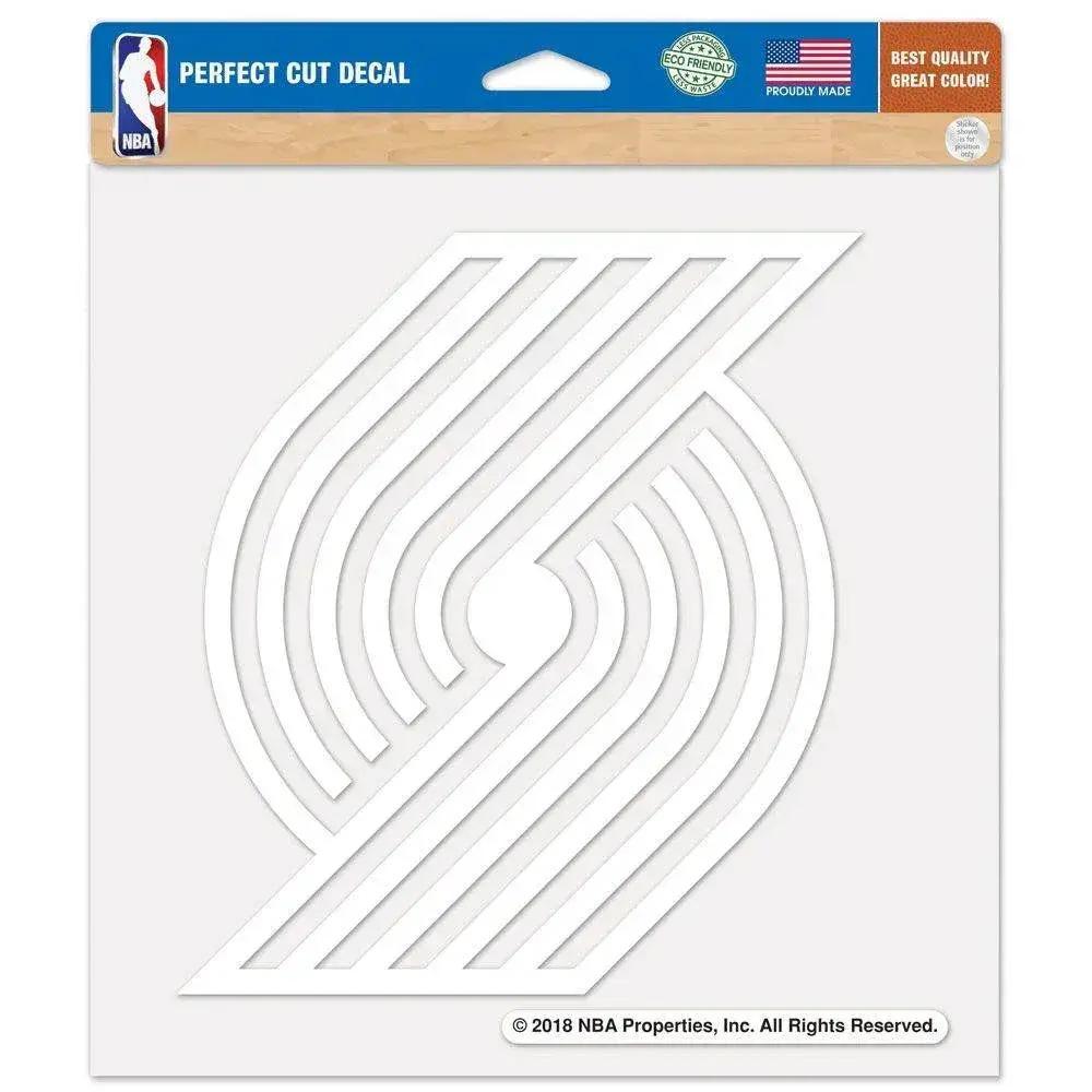  Portland Trail Blazers Decal 8x8 White Perfect Cut -  ToylandEU™