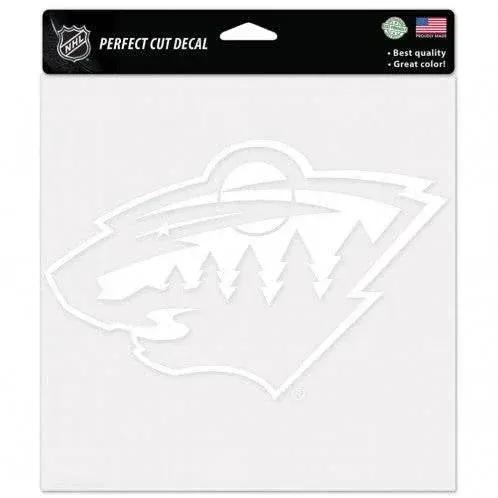  Minnesota Wild 8x8 White Perfect Cut Decal For Cars -  ToylandEU™